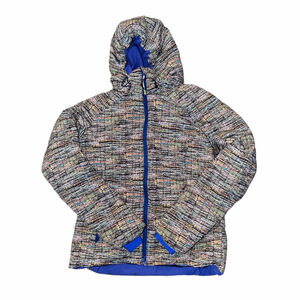 Women's DESCENTE Multicolor Ski & Snow Jacket M with Blue Accents Winter